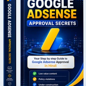 Adsense Approval Ebook Cover