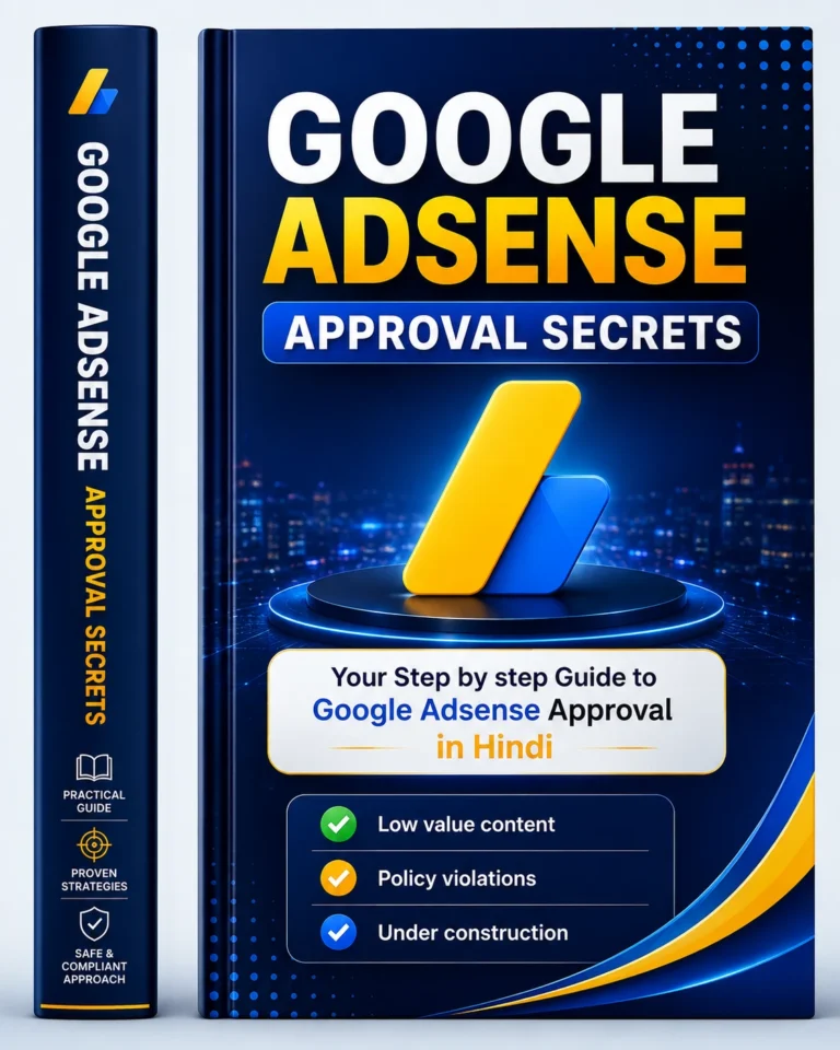 Adsense Approval Ebook Cover